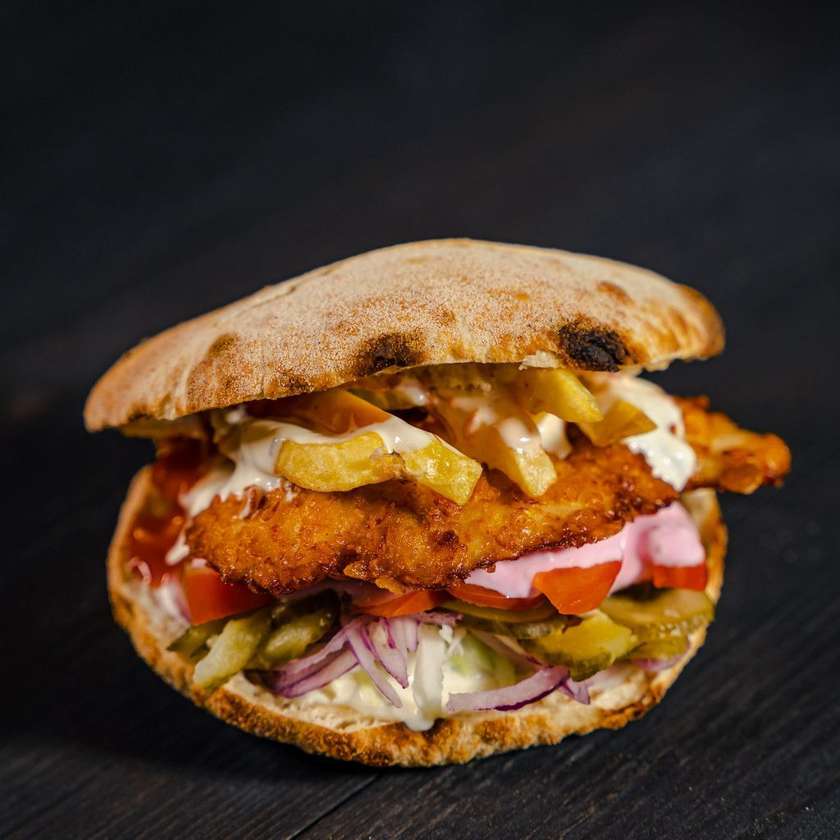 Shanghai Chicken in a Bun