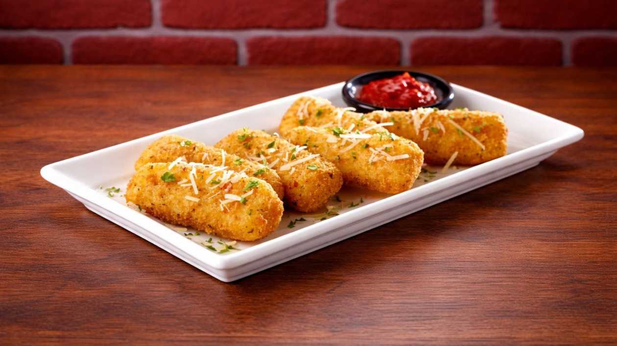 Fried Mozzarella (6 pieces)