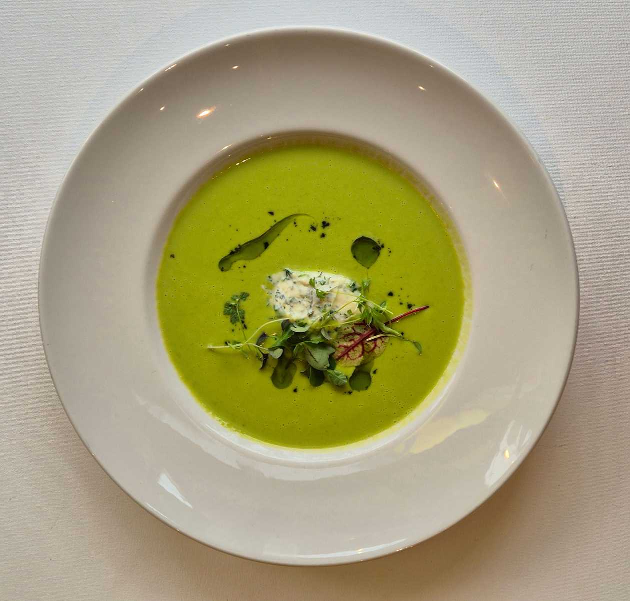 Hernepüreesupp krõbeda peekoniga