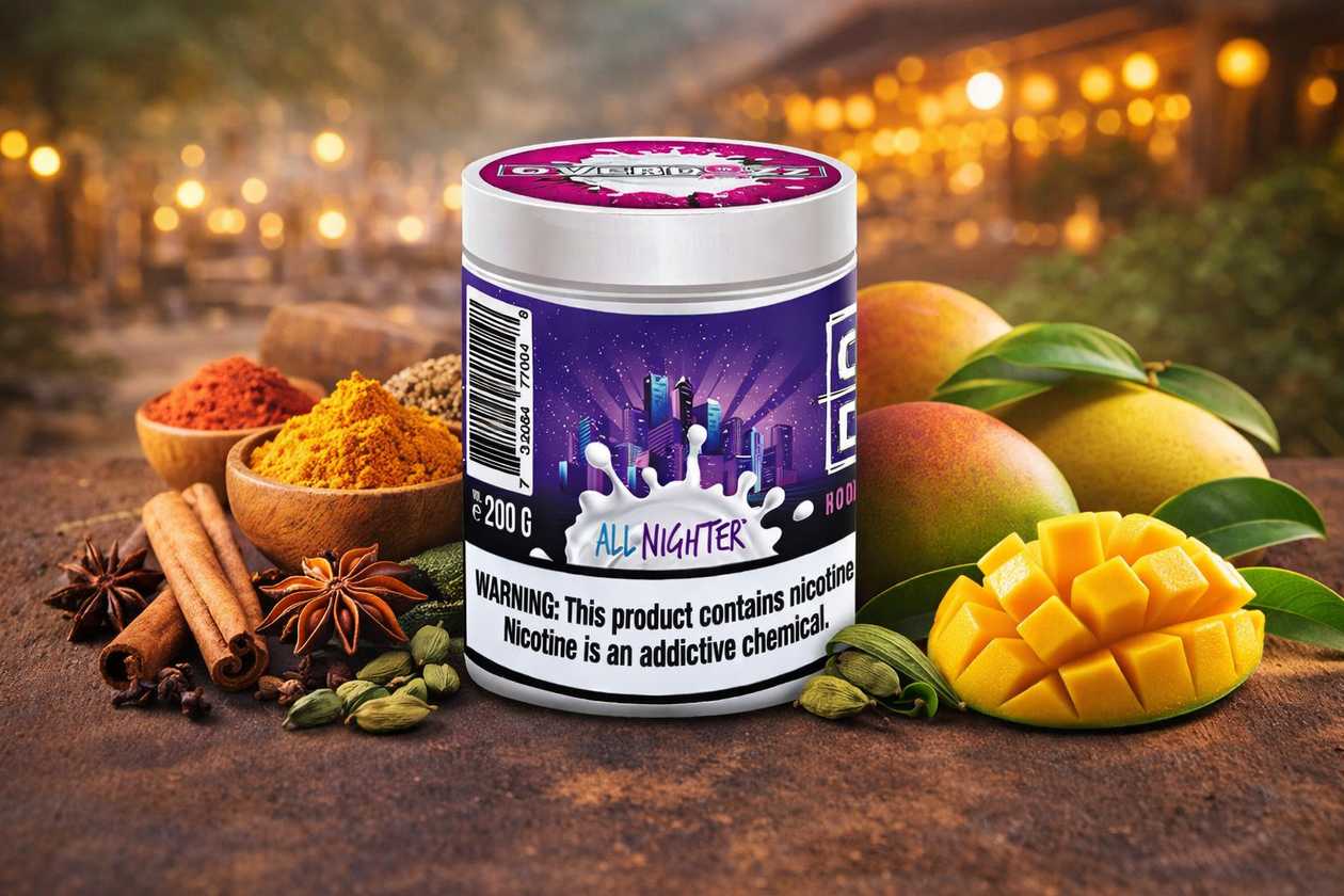 Overdozz 50qr All Nighter (Hindistan ədviyyatları+Manqo)