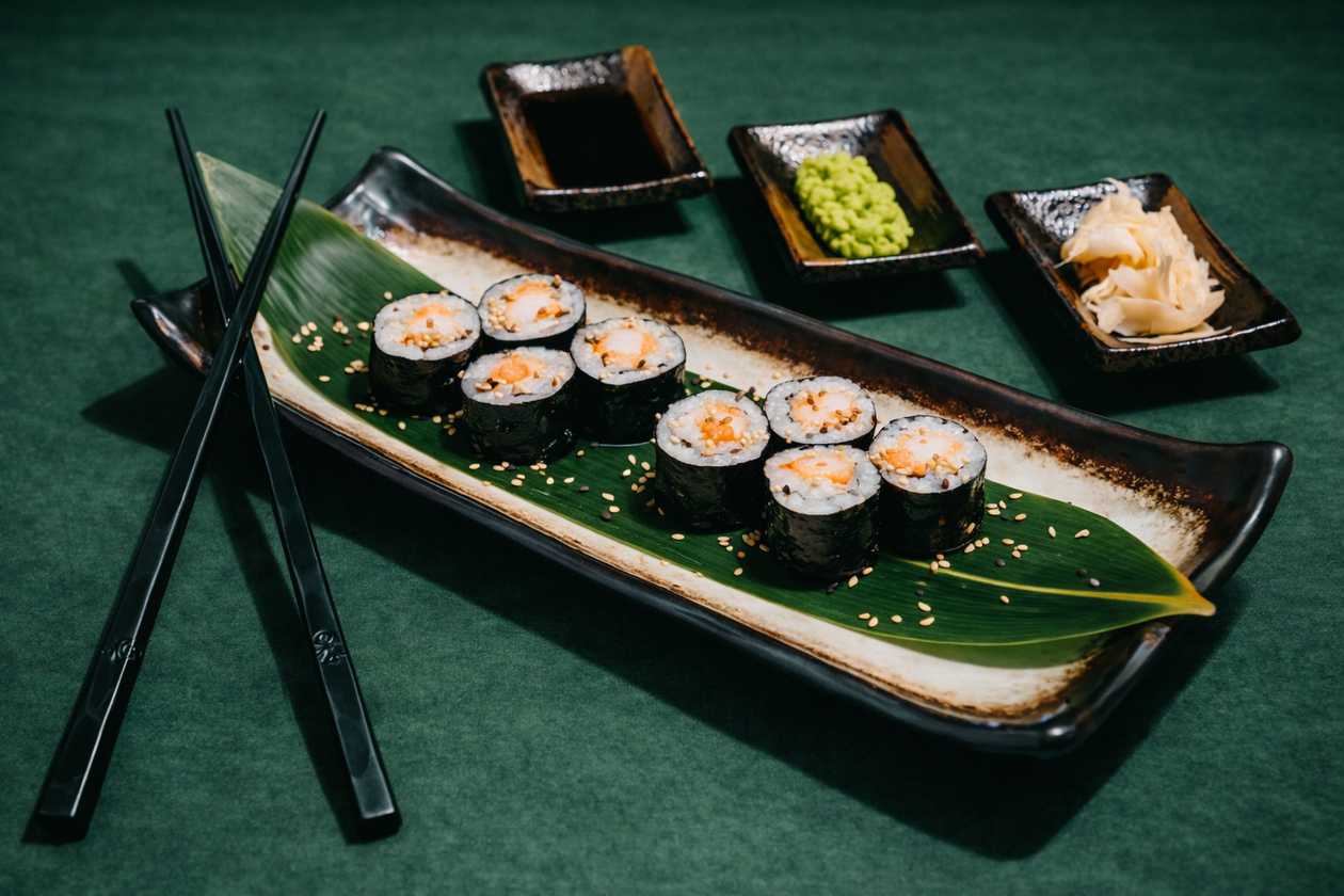 Tigrinės krevetės maki (8 vnt.)