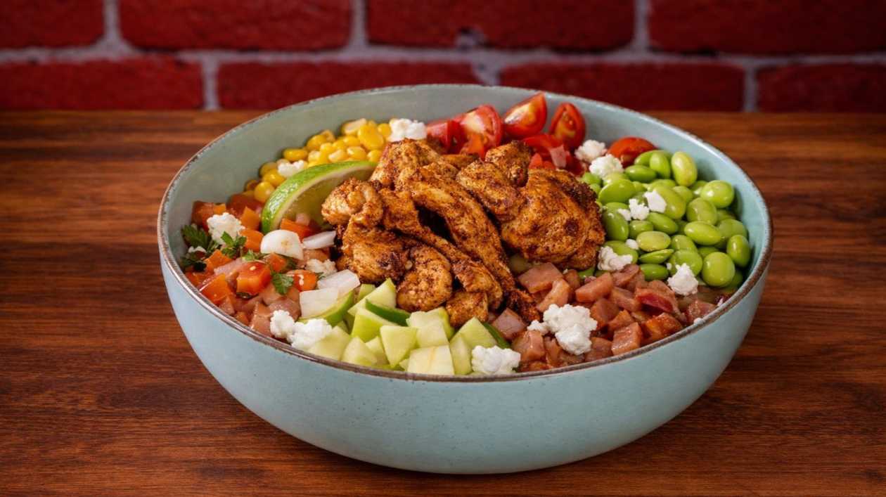 Cajun Chicken Bowl with Rice