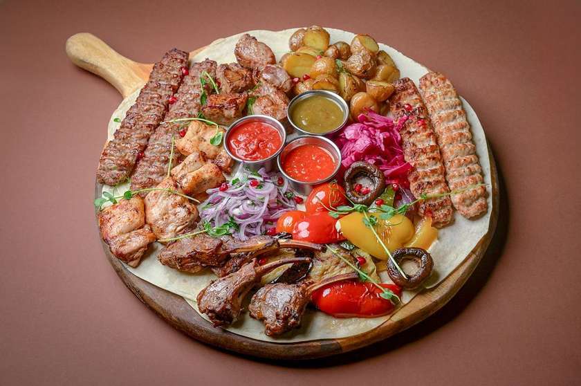 Assorted meat Batoni