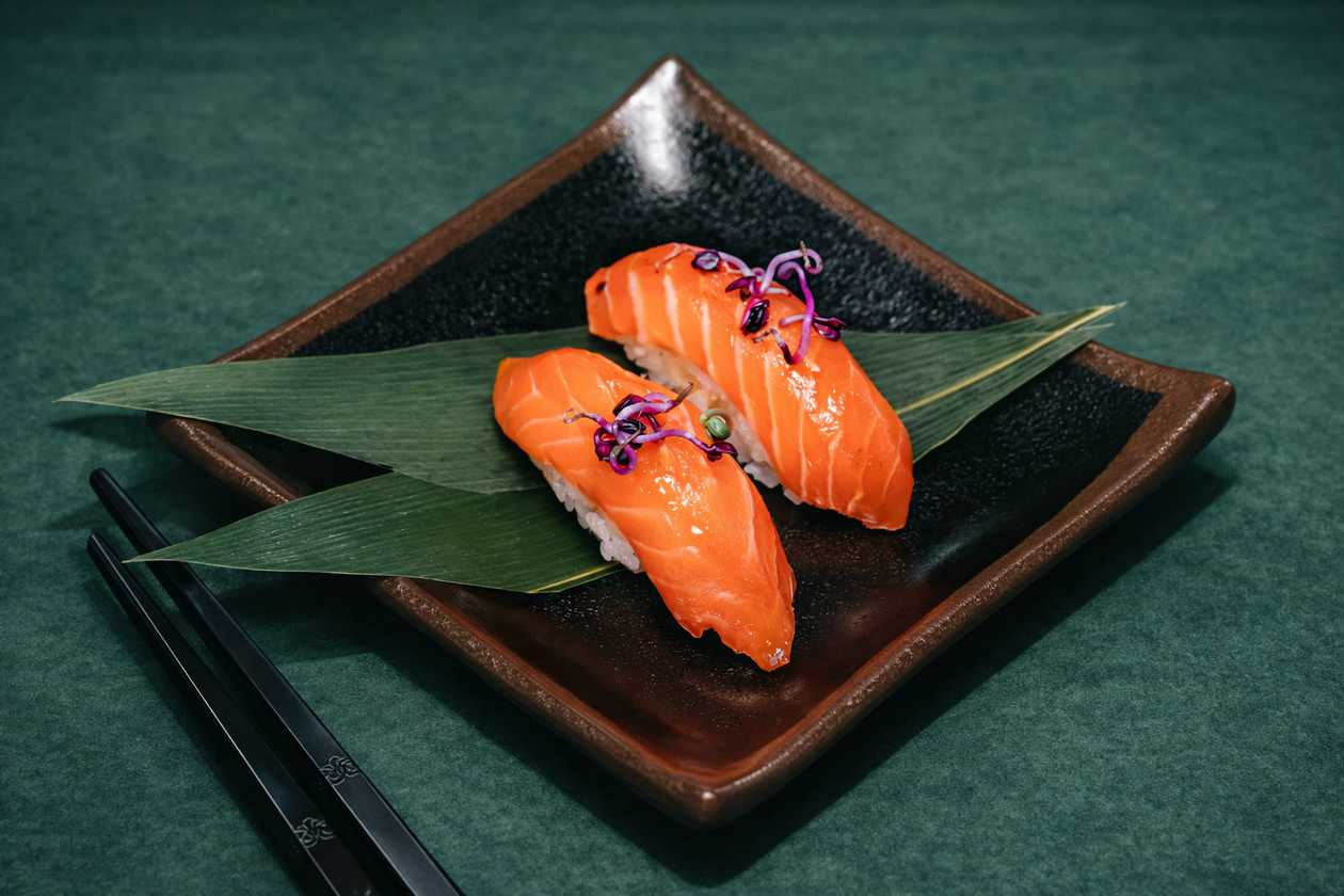 Salmon nigiri (2 vnt.)