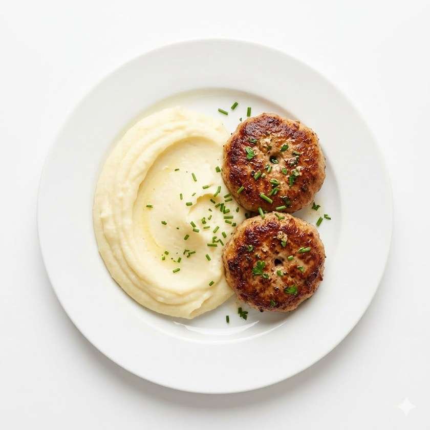 Teľacie maslové fašírky