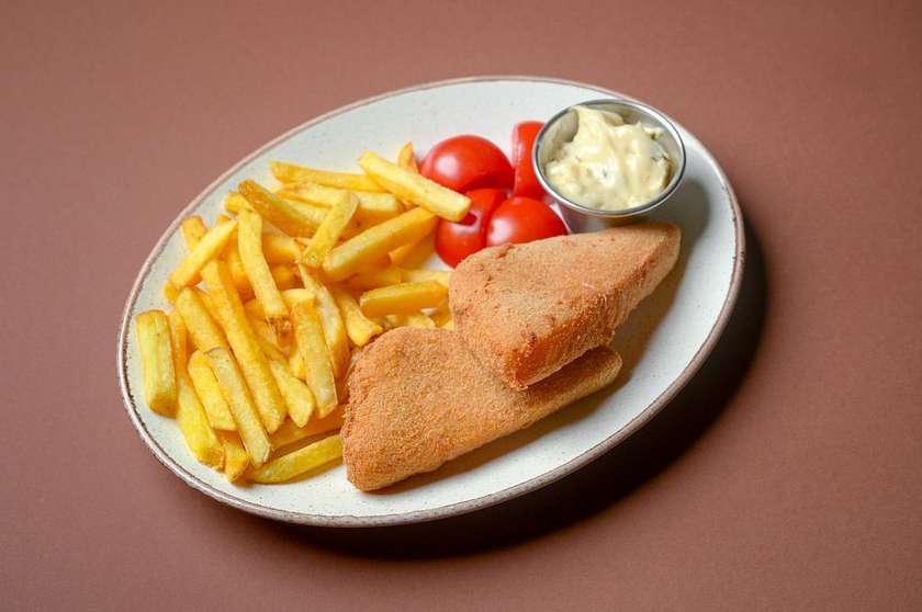 Sulguni Cheese with French Fries