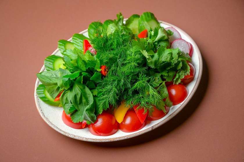 Fresh Vegetables with Herbs