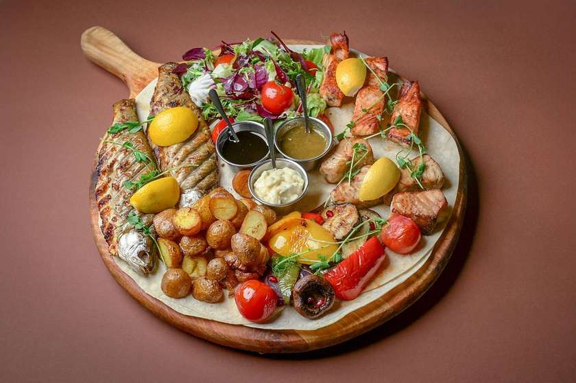 Assorted fish Batoni