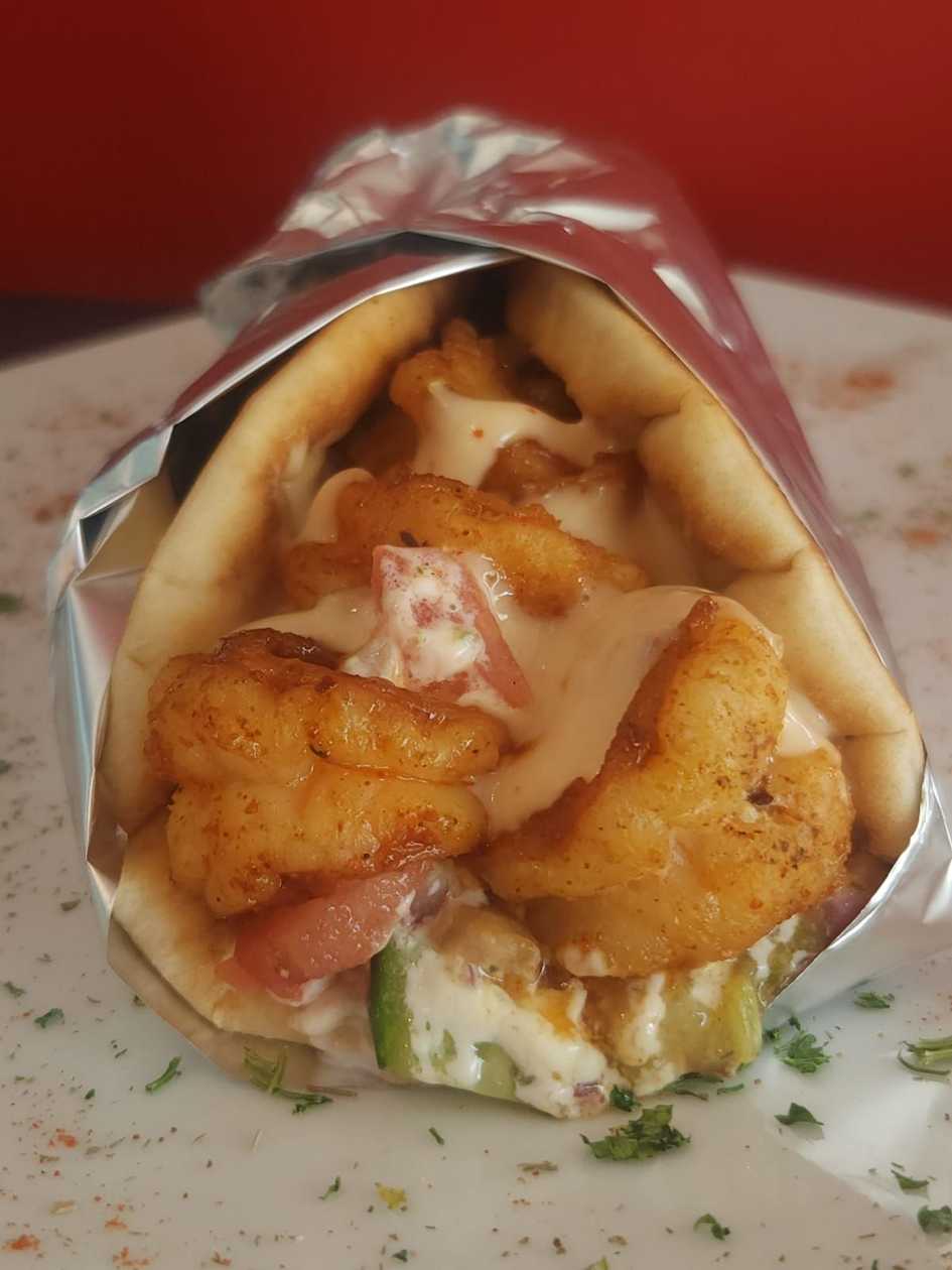 NISTISIMO - PRAWN GYRO & CHIPS