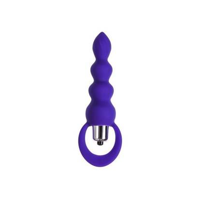 Vibračný análny kolík TWISTY fialový 358010