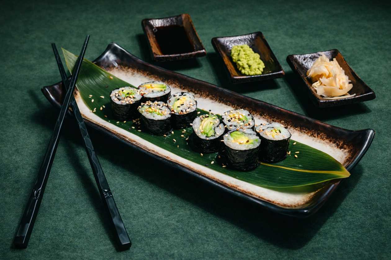 Avocado maki (8 vnt.)🍃