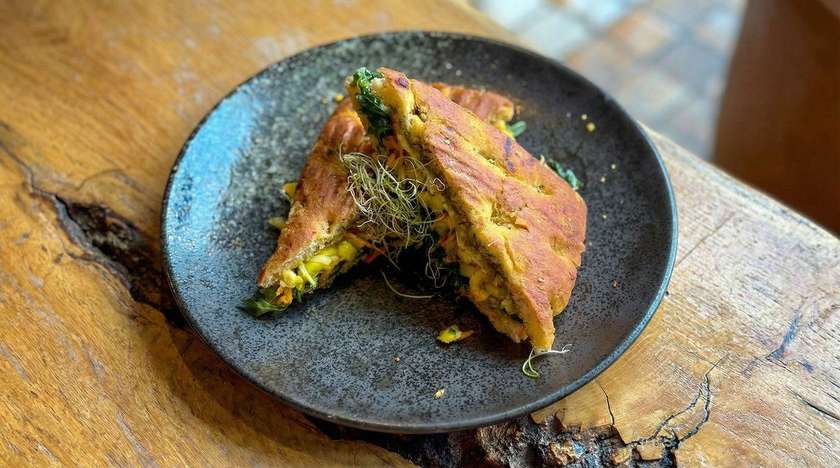 Focaccia Pesto Mozzarella