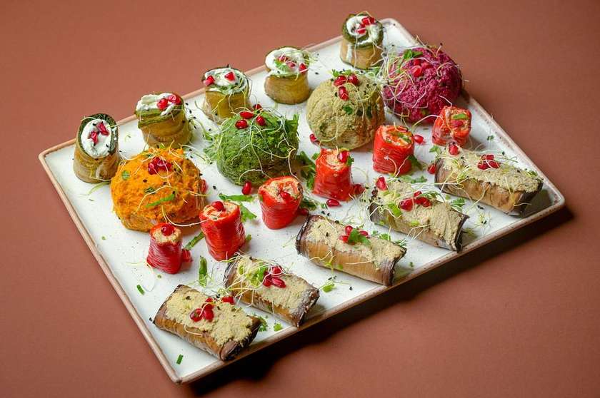 Assorted Georgian appetizers