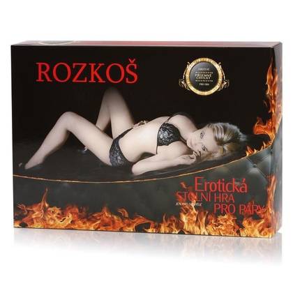 Stolová erotická hra Rozkoš – Spoločenská hra pre páry D0180