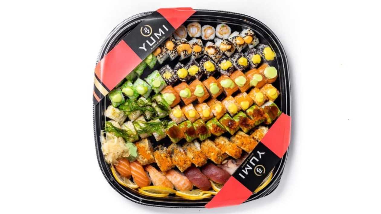 Yumi Platter 80 pcs