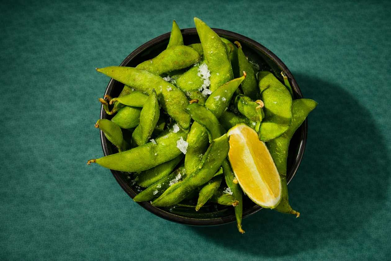 Edamame pupelės🍃