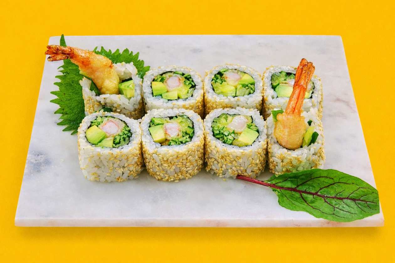 California sezam krewetka w tempurze 8 szt.