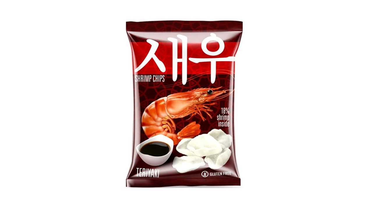 Shrimp Snacks With Teriyaki Flavor Saeu, 50g