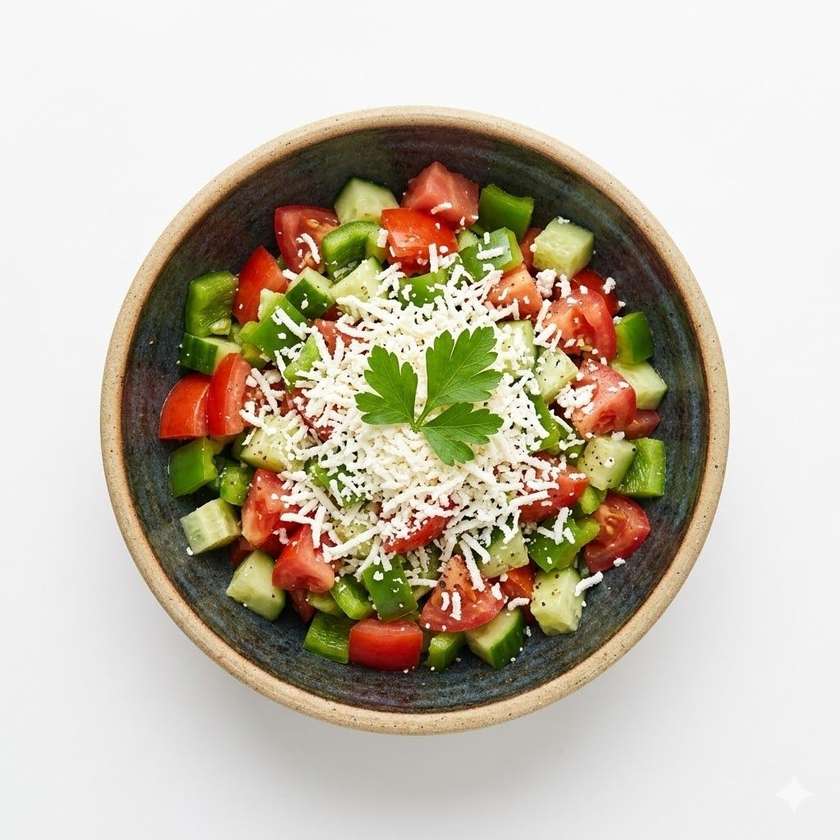 Salad with Feta cheese