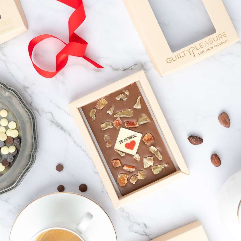 ARTISAN CHOCOLATE - Personalized Tablet 'I Love You'