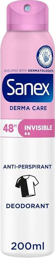 SANEX DERMA CARE INVISIBLE 48 HR - 200ml