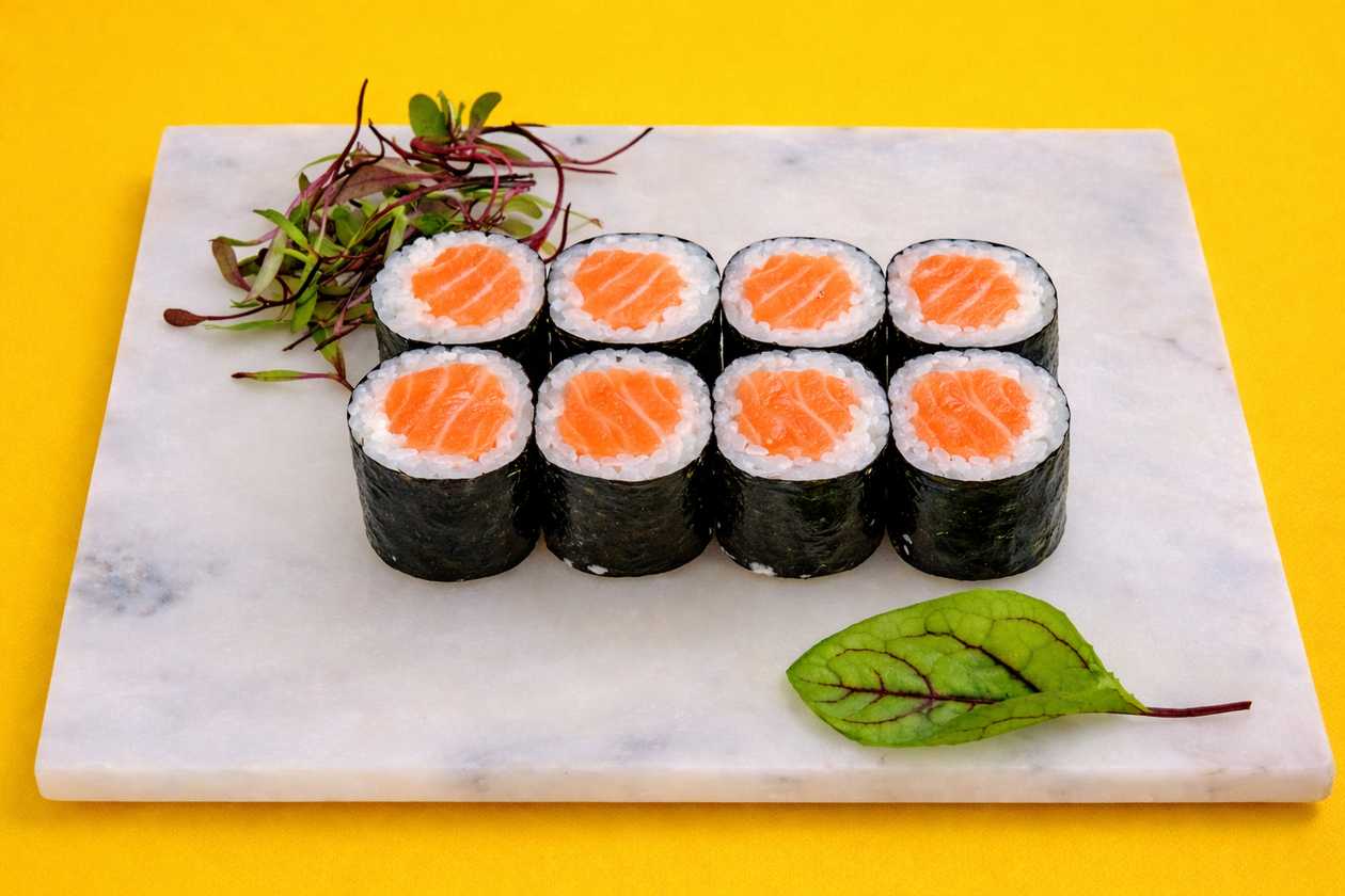 Maki łosoś / serek 8 szt.