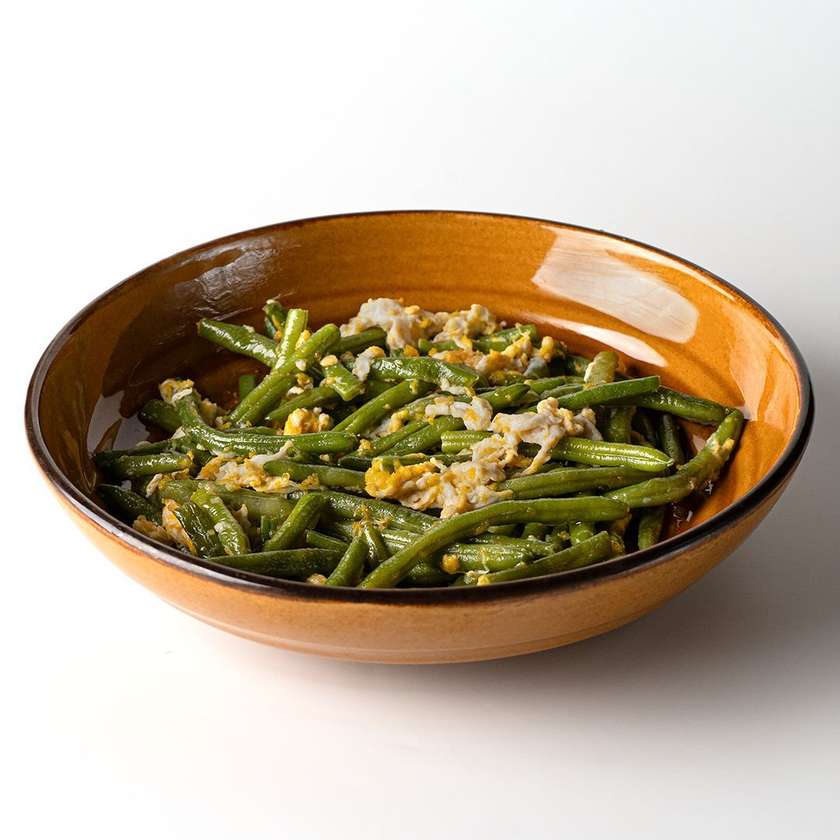 Стручкова квасоля з яйцем (170г)