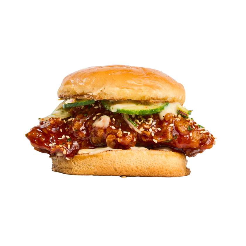 Korean Chicken Burger