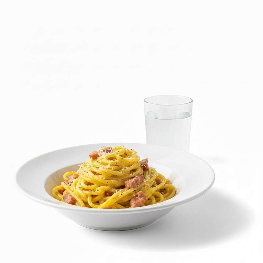 500g Špagety CARBONARA + J.P.Voda