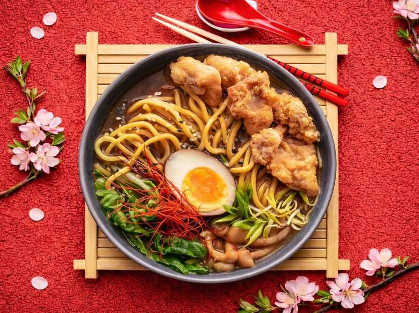 Рамен з куркою