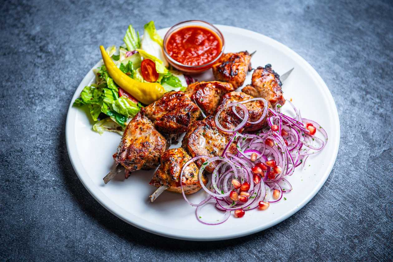 Pork shashlik