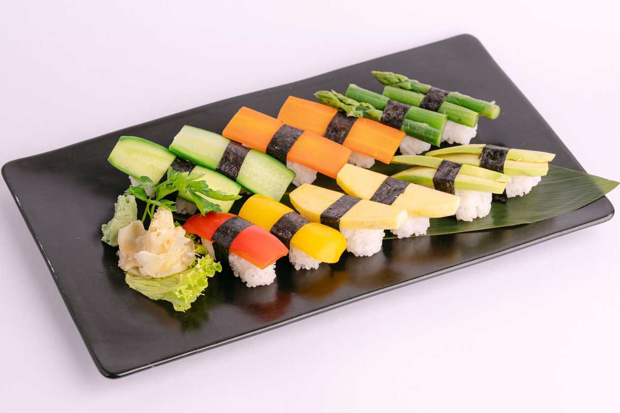 Nigiri Sushi Vegetarian (12pcs)