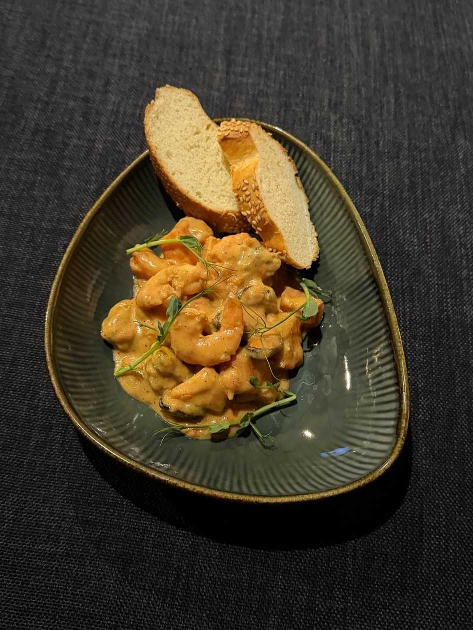 Seafood in Cream Sauce