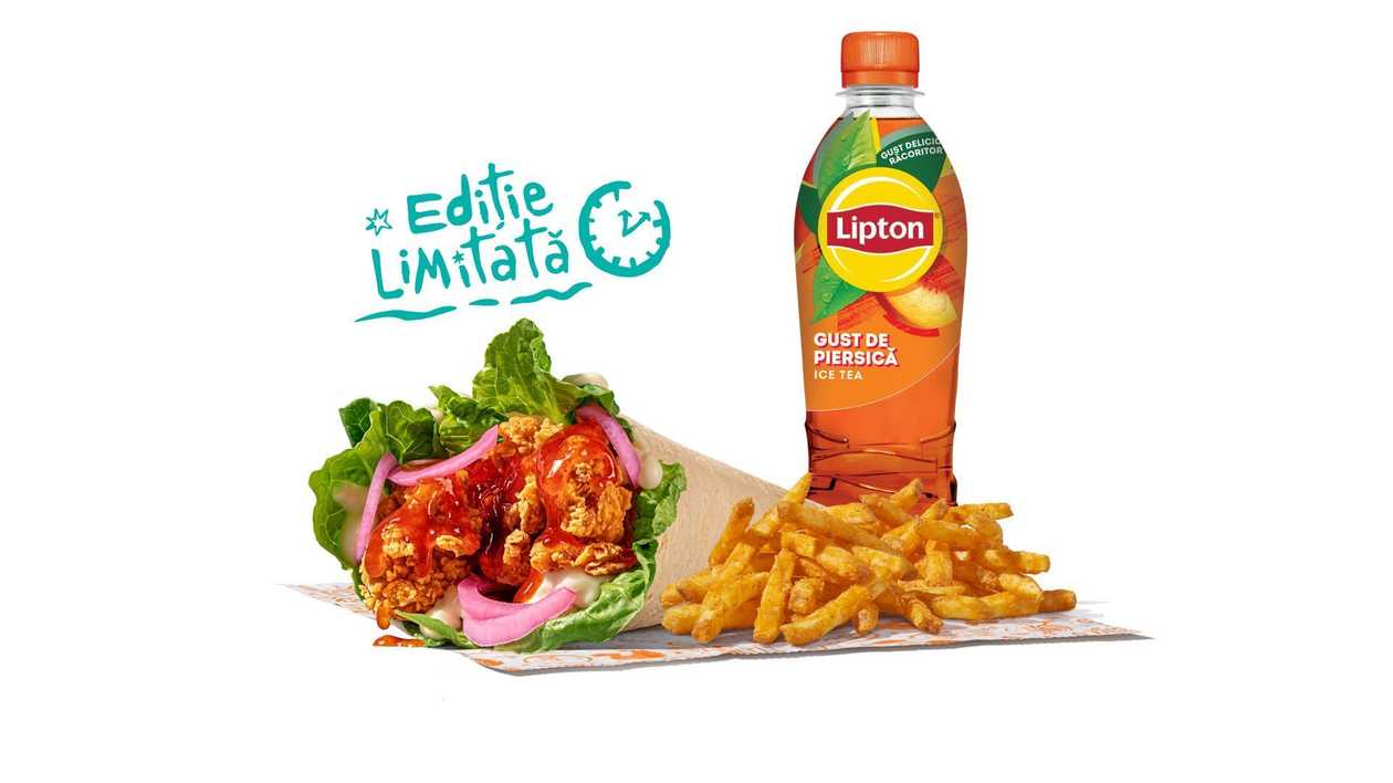 Red Hot Honey Wrap Large Meniu