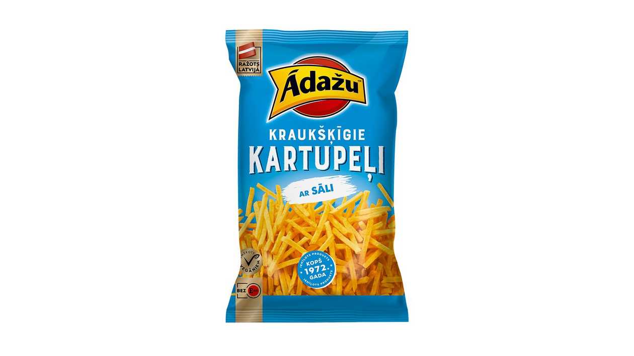 Chips Ādažu Crispy Salt, 100g