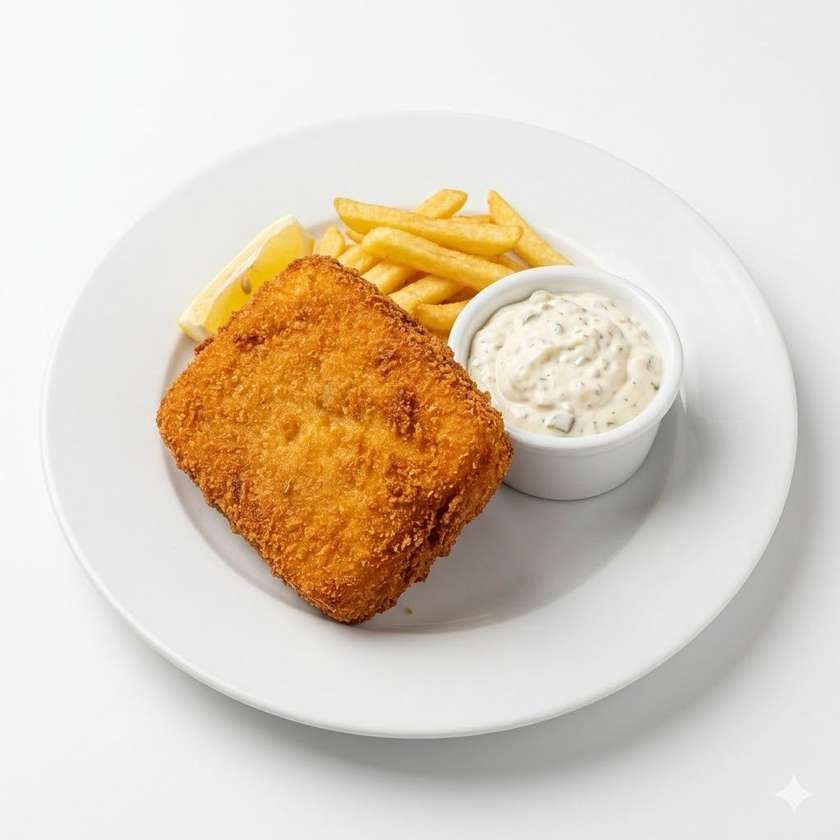 160g Smažený cheddar, tatarská omáčka