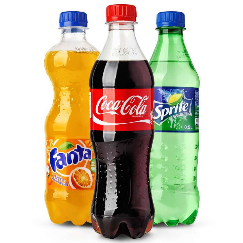 Soft Drink Coke/Fanta/Sprite