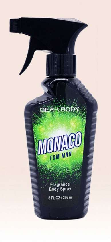 DEAR BODY SPRAY  MONACO MAN (236 ML)