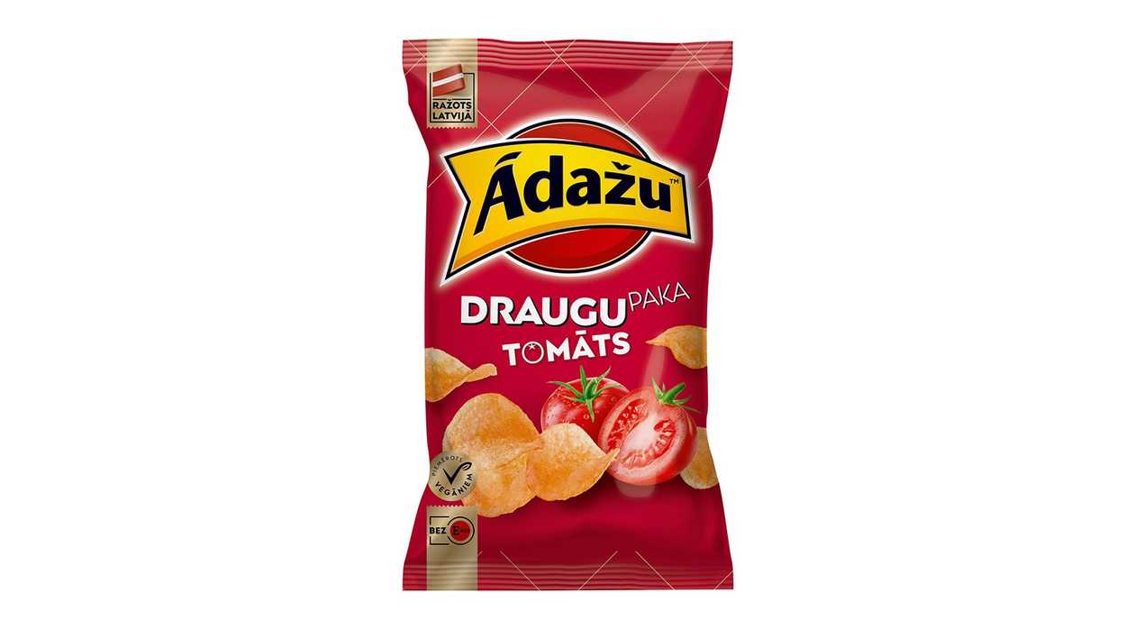 Chips Ādažu Tomato Friends Pack, 180g