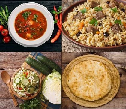 Харчо меню (615 г + 250 мл)