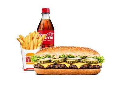 Long Big King® Beef Burger Meal