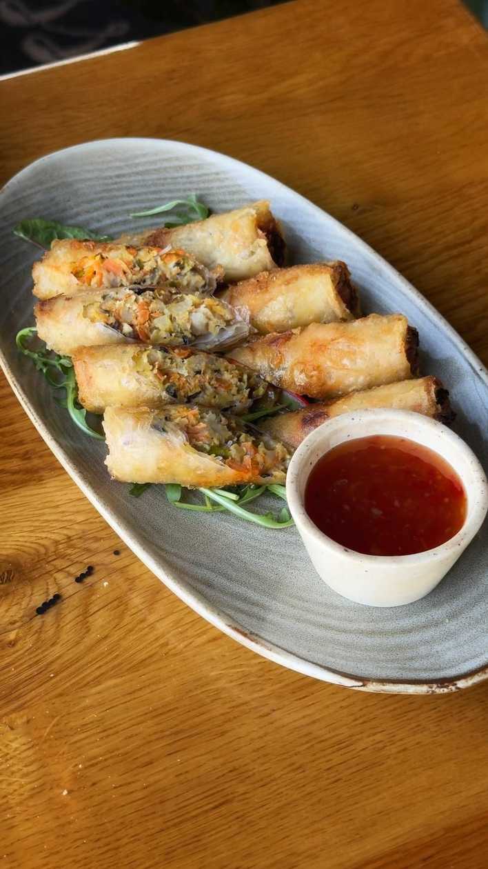 Spring rolls cu porc