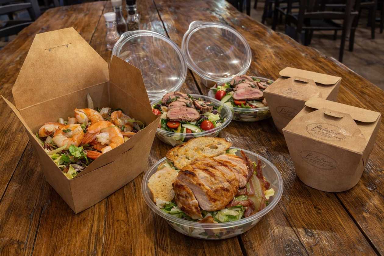 Insalata con pollo e patate