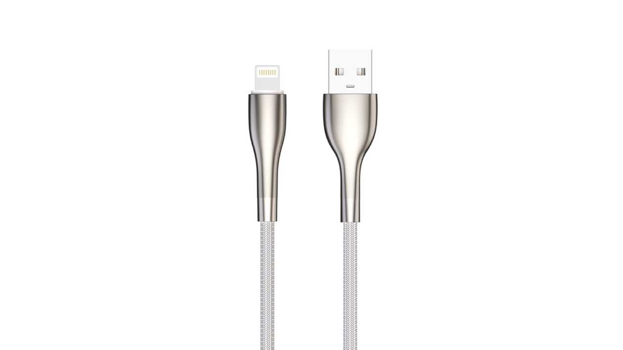 Forever Sleek USB/Lightning Cable 1m 2.4A