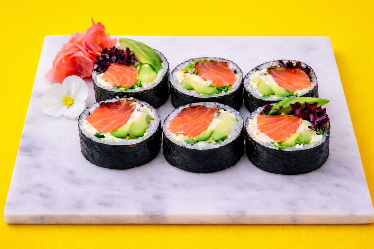 Philadelphia maki łosoś 6 szt.