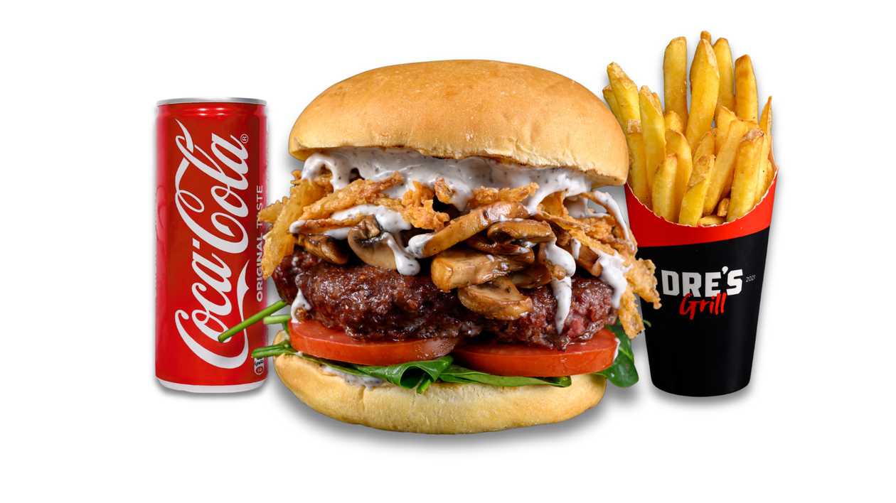 The Truffler Burger + Fries + Soft Drink