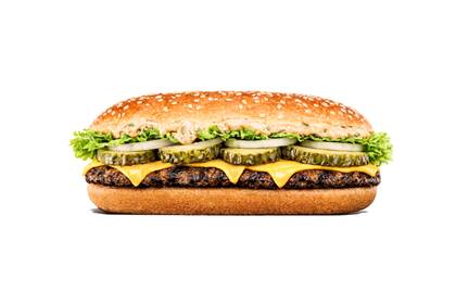 Long Big King® Beef burger