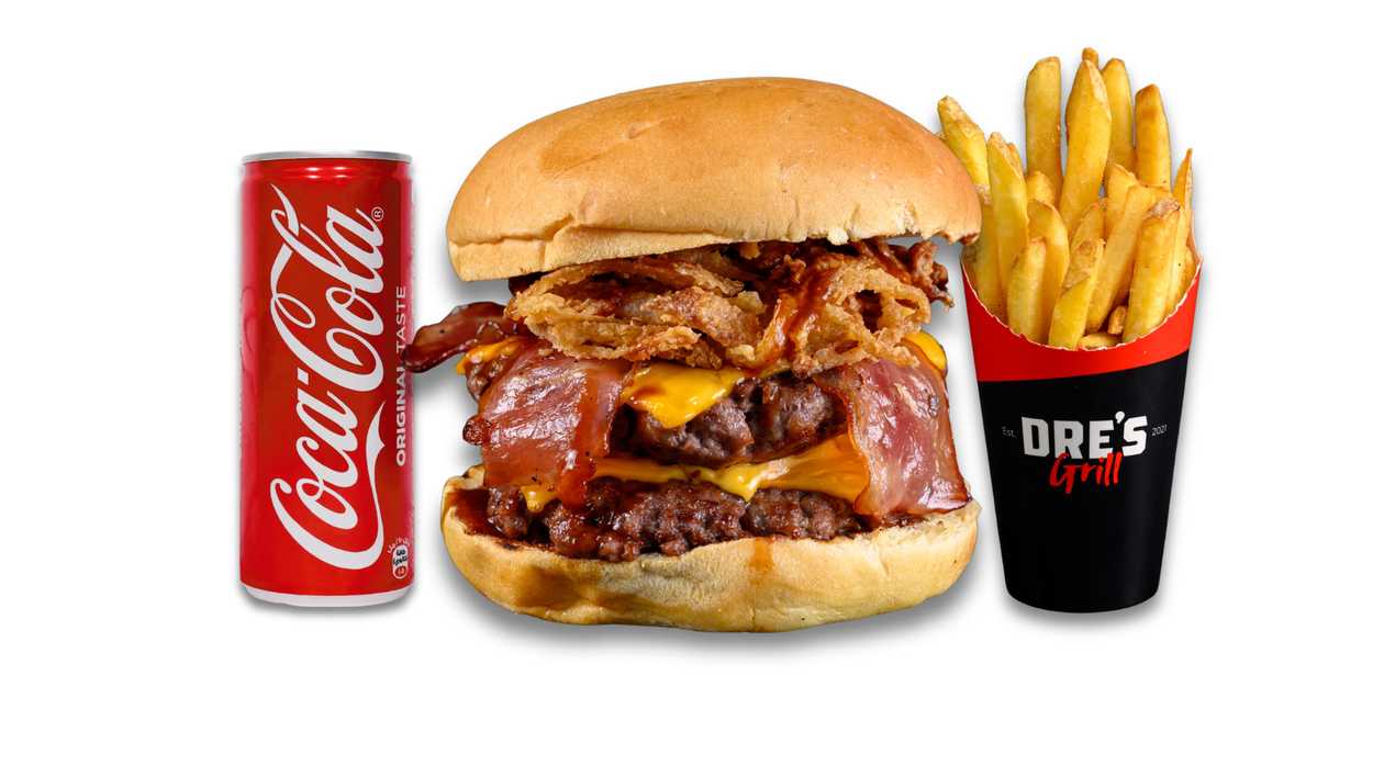 Trend Burger + Fries + Soft Drink