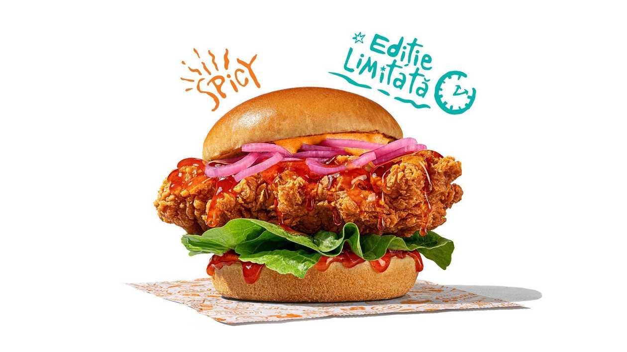 Spicy Red Hot Honey Sandwich