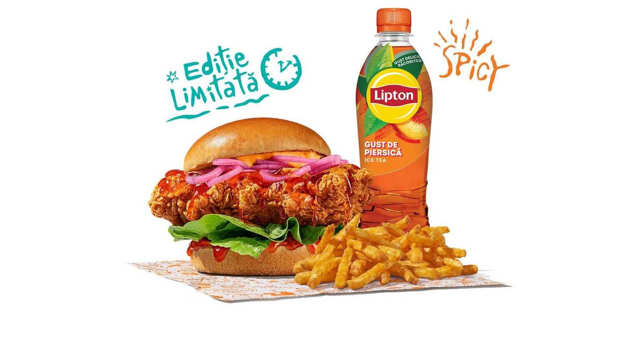 Spicy Red Hot Honey Sandwich Large Meniu